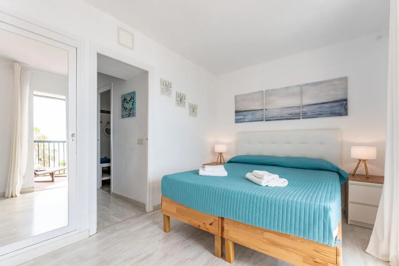 Apartment Dona Lola Micaela: Beachfront Duplex with Costa del Sol Views Mijas Spain