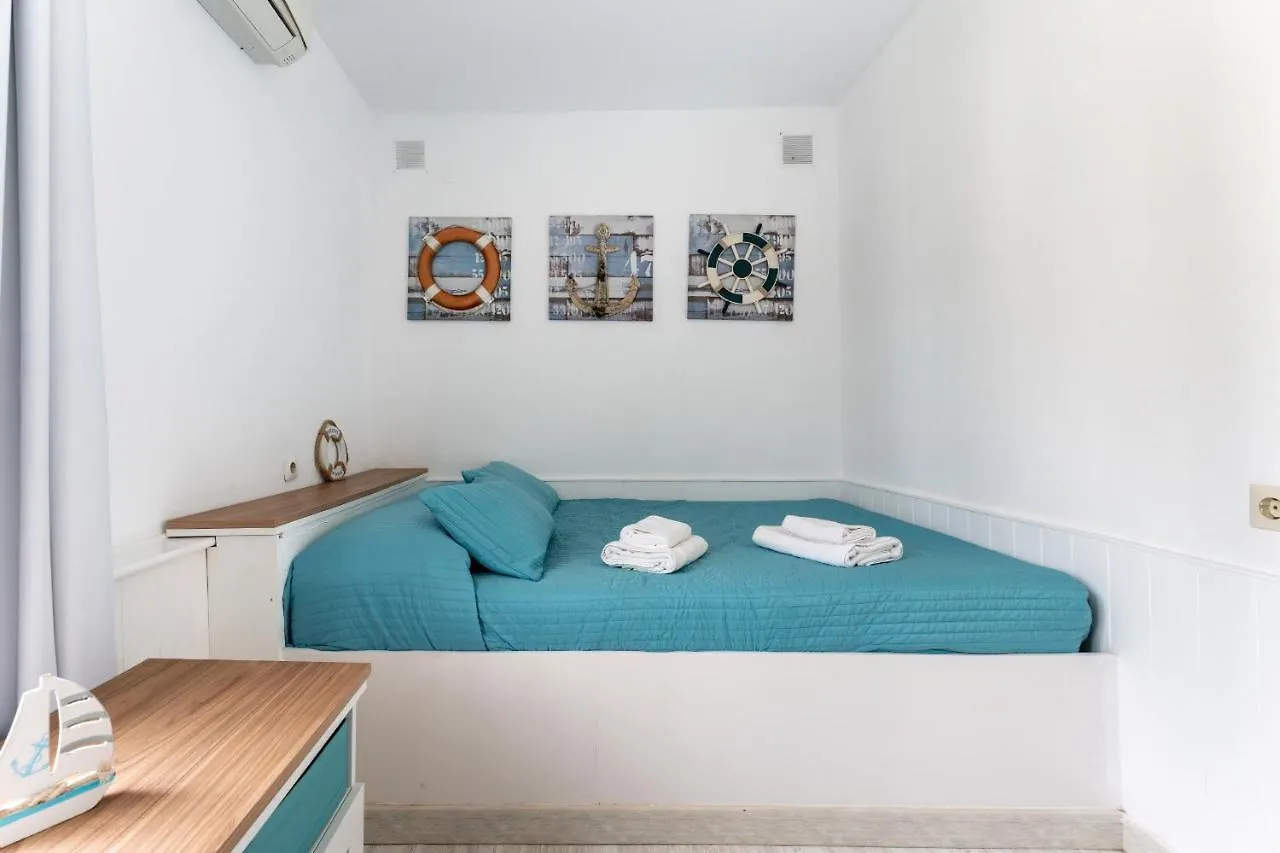 Apartment Dona Lola Micaela: Beachfront Duplex with Costa del Sol Views Mijas Spain